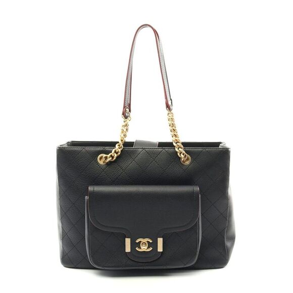Chanel Matelasse Leather Tote Bag - Picture 1 of 6